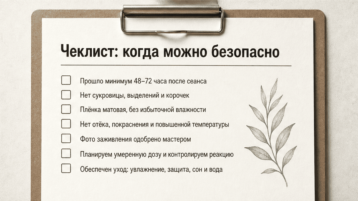 Последствия алкоголя на 2–3 день после татуировки