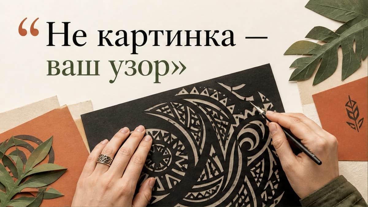 Индивидуальный эскиз полинезии: как мы собираем узор под вас