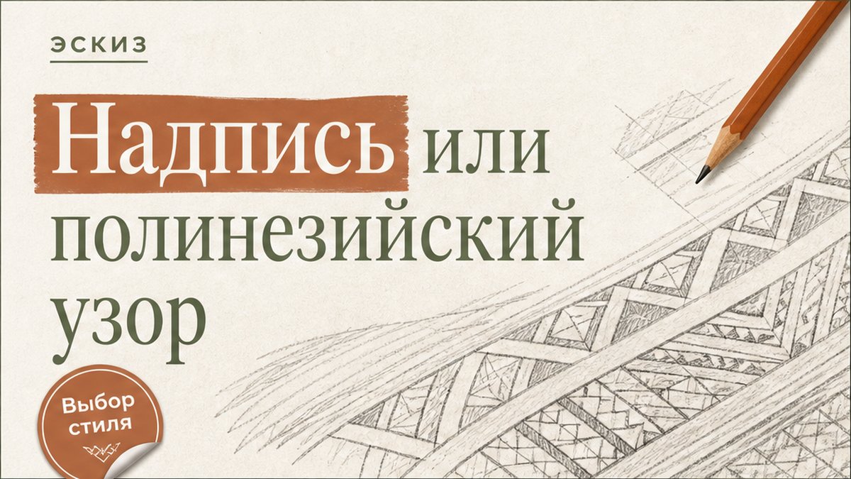 Надпись или полинезийский орнамент: какой язык выбрать на теле