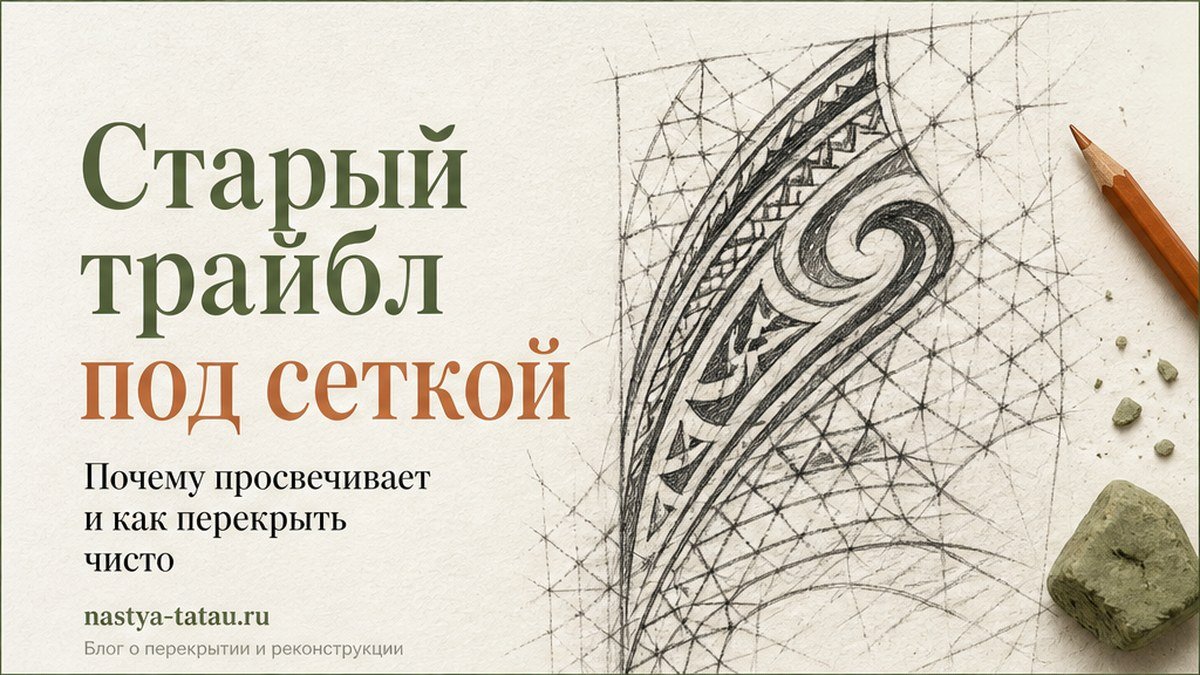 Перекрытие старого трайбла полинезией: когда плотность спасёт, а когда нужен лазер