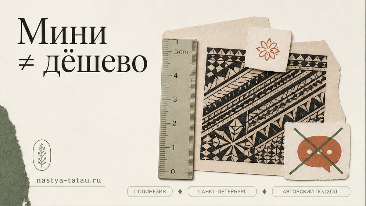 Сколько стоит маленькое тату — не цена за 5 см