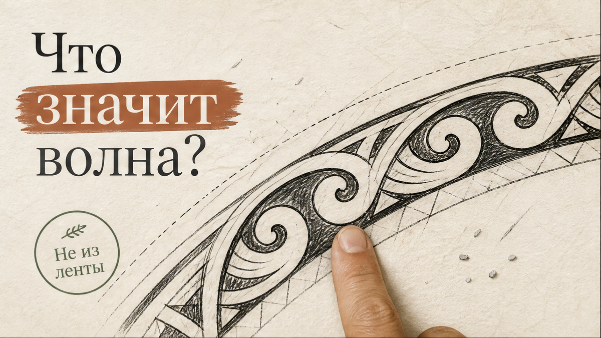 Что значит волна в полинезийской тату — не из ленты