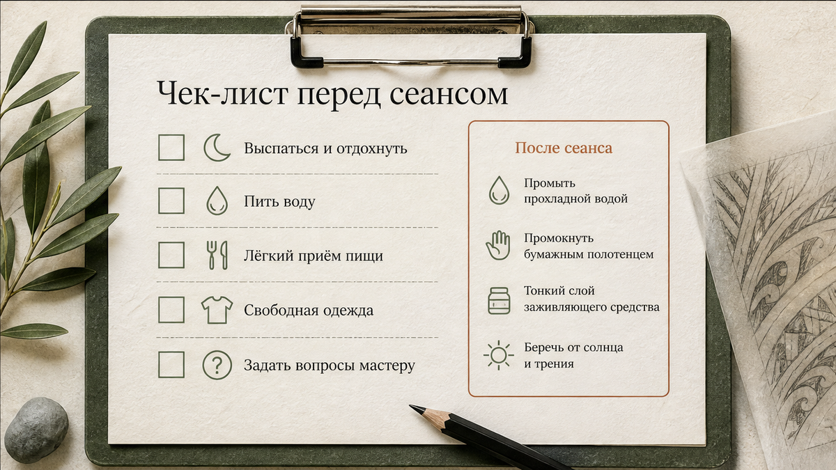 Чеклист консультации: свои слова, формы без значения, зона и масштаб